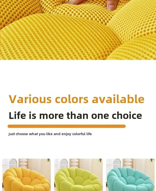 Single Seat Sofa Balcony and Bedroom, Rotatable