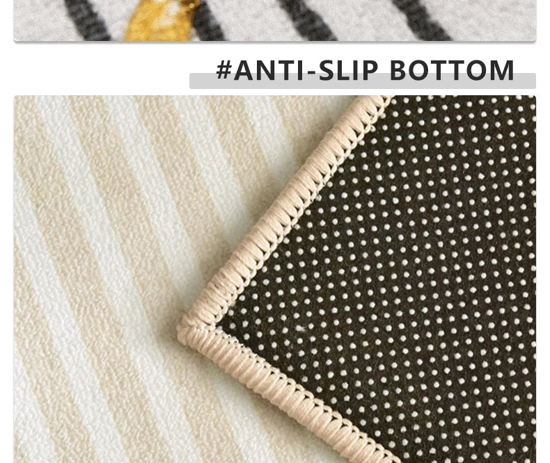 Living Room Rug, Big Size, Anti-slip