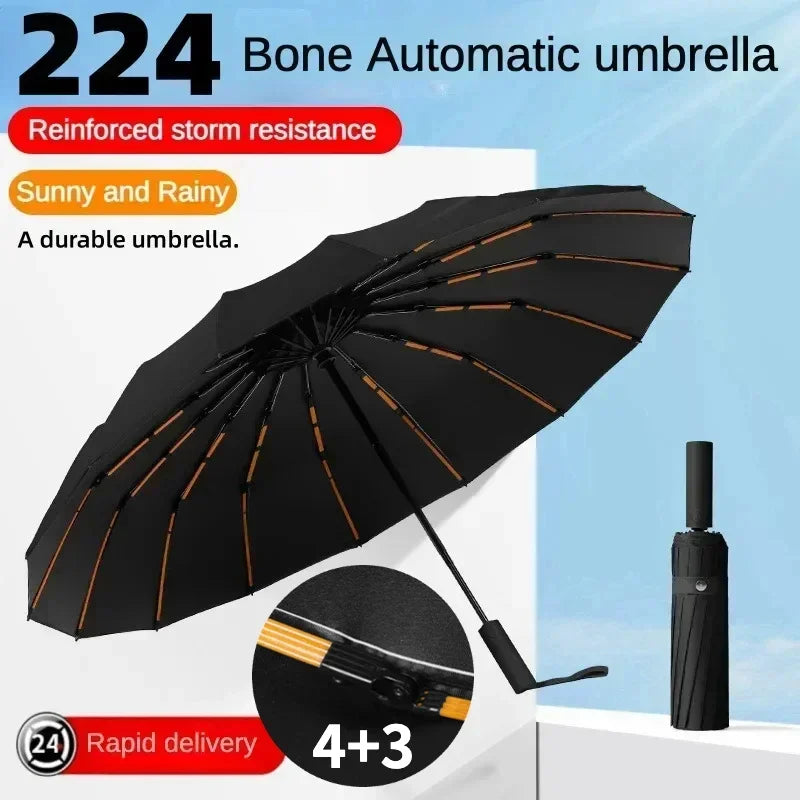 Automatic Folding Large Strong Parasol Umbrellas