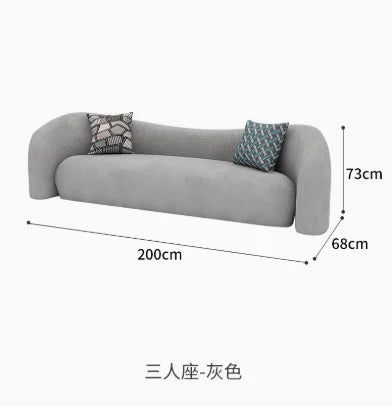 living room Sofas minimalist, Fabric