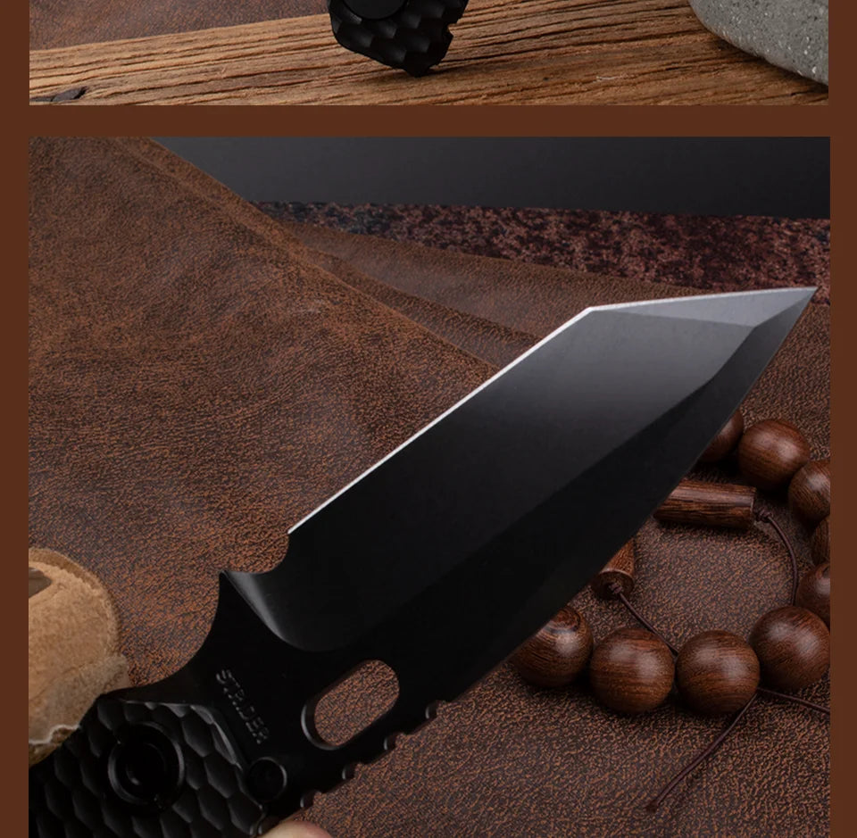 Titanium Handle, Folding Pocket Knife