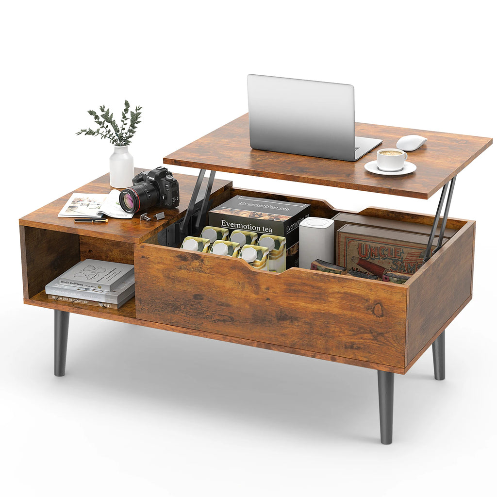 Lift Top Coffee Table, Desk, 39.37"x19.7"