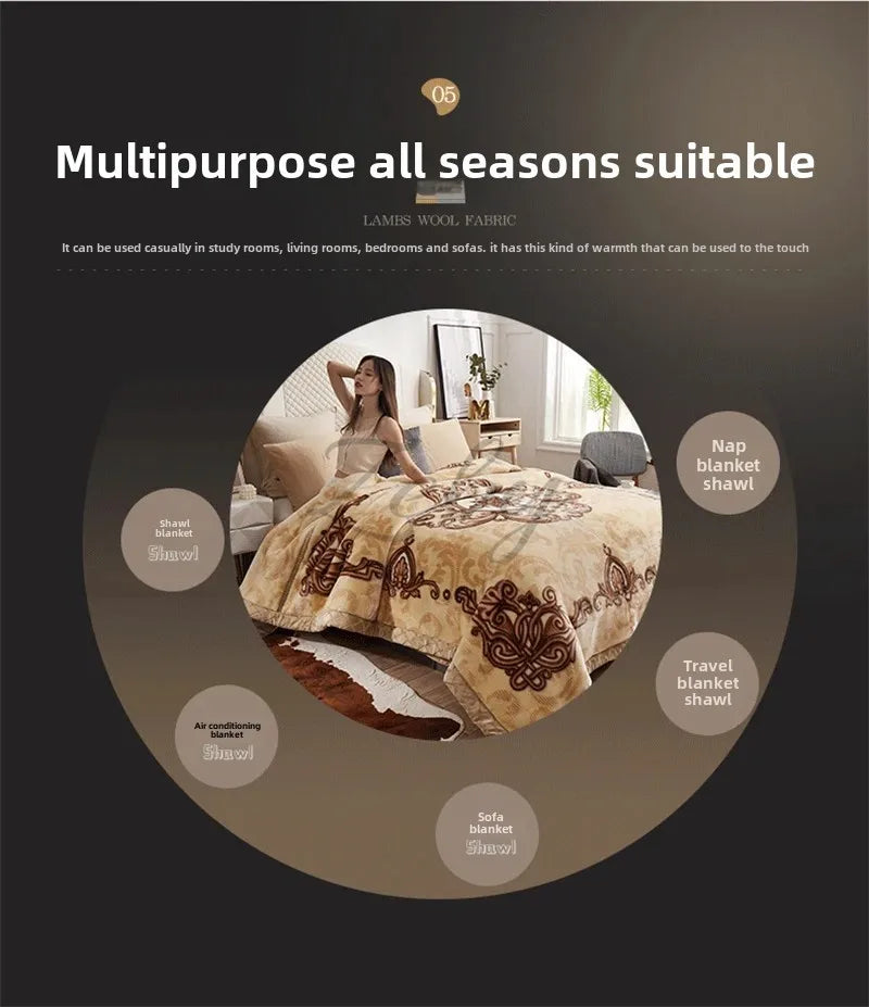 Weighted, Double Side Comforter, Various Patterns, Sizes