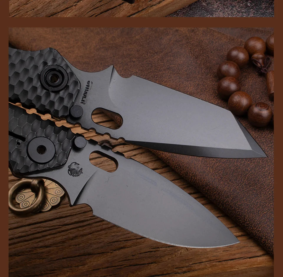 Titanium Handle, Folding Pocket Knife