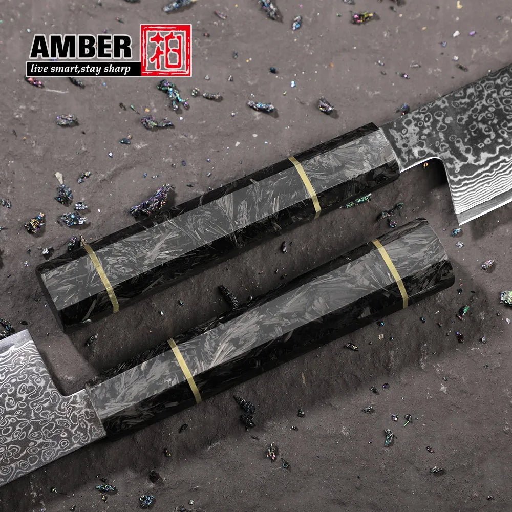 67-layer Damascus steel 8" Kiritsuke Kitchen knife