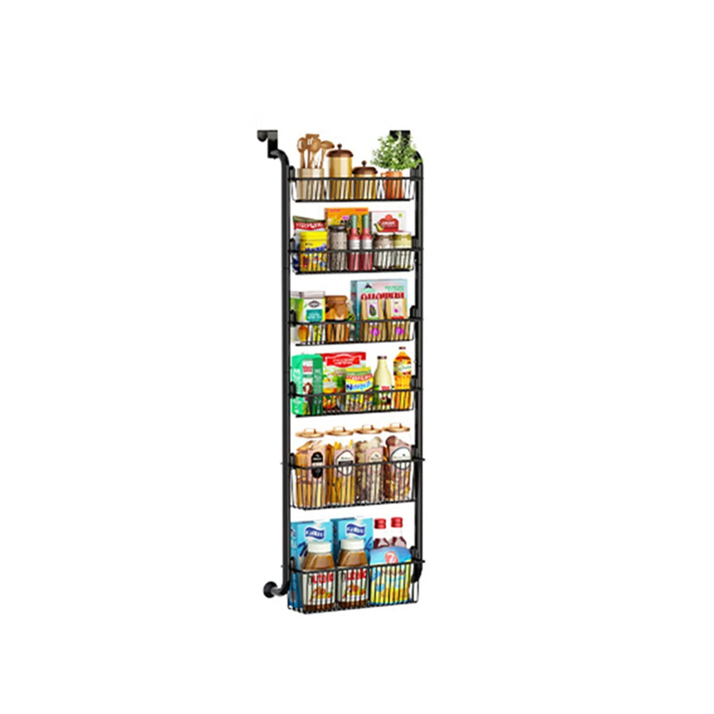Over The Door Storage Organizer, Metal Hanging Shelf