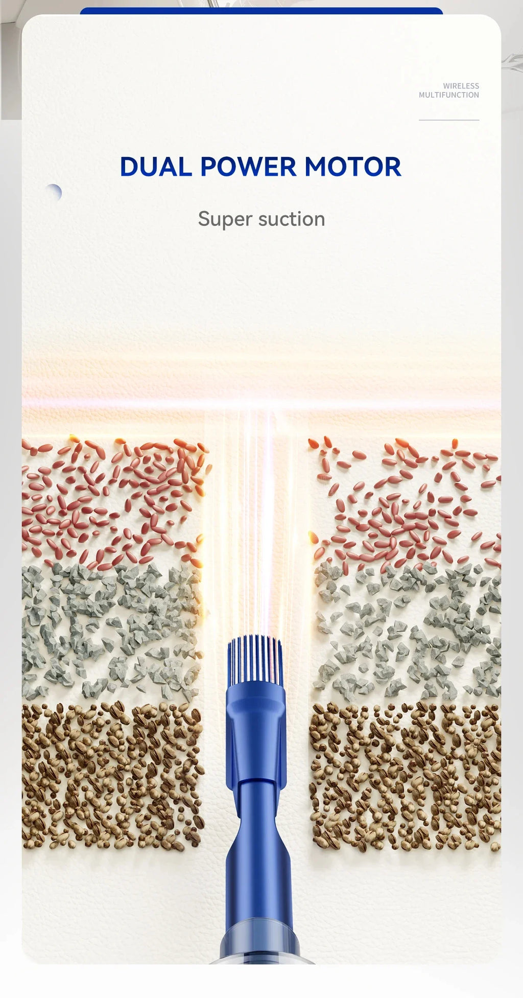 5 in1 Wireless Automobile Portable Vacuum Cleaner