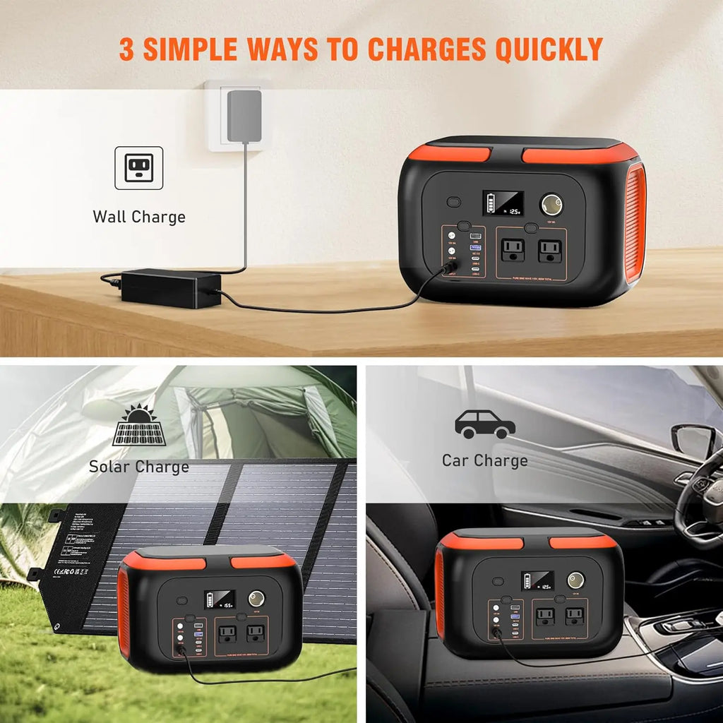 Portable Power Station, Solar Generator