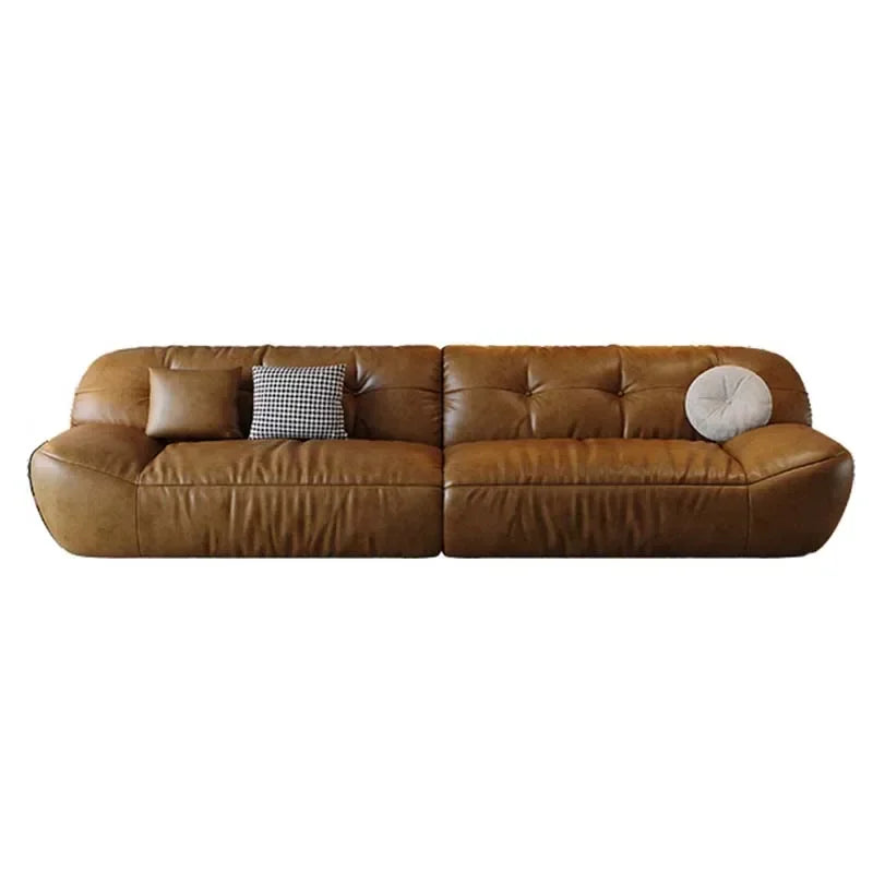 Leatherette Living Room Sectional Sofa Sets