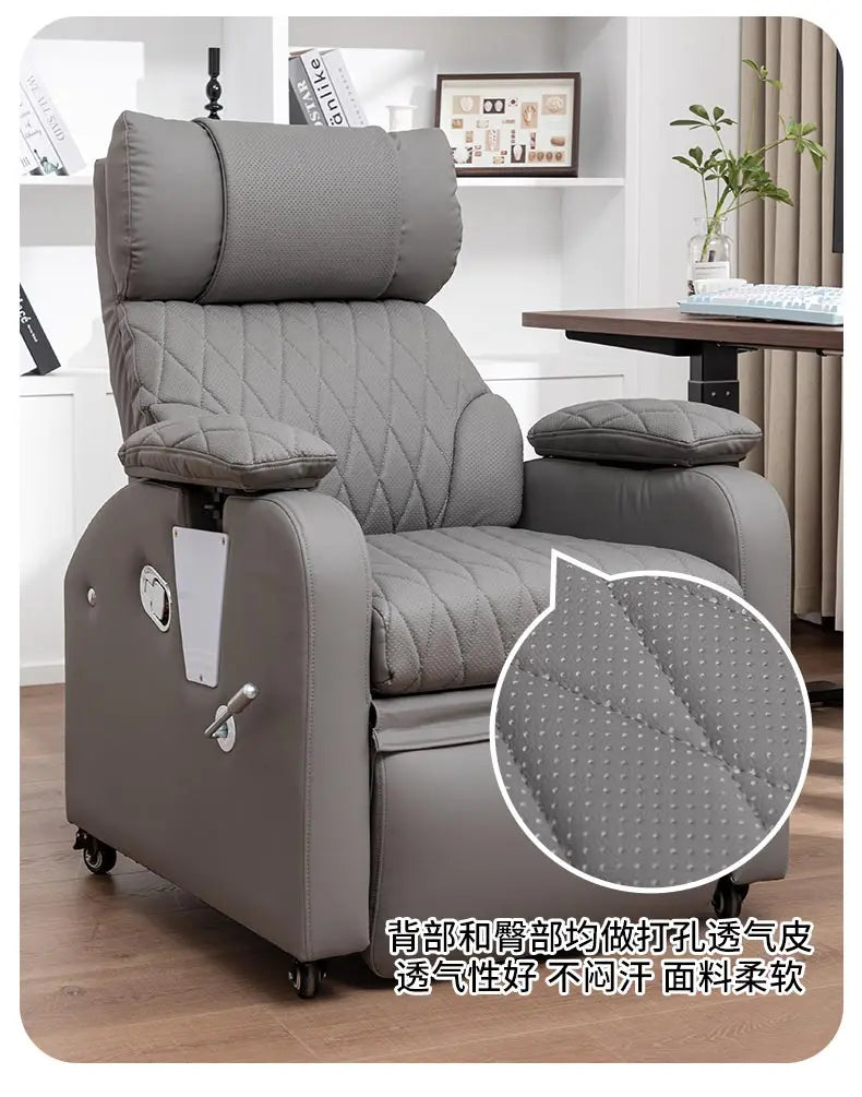 Leather Sofa Lounge Armchair Living Room Recliner