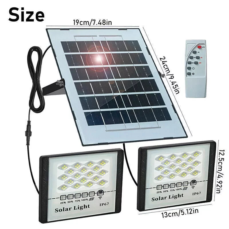 300W Solar Outdoor Flood Lamps
