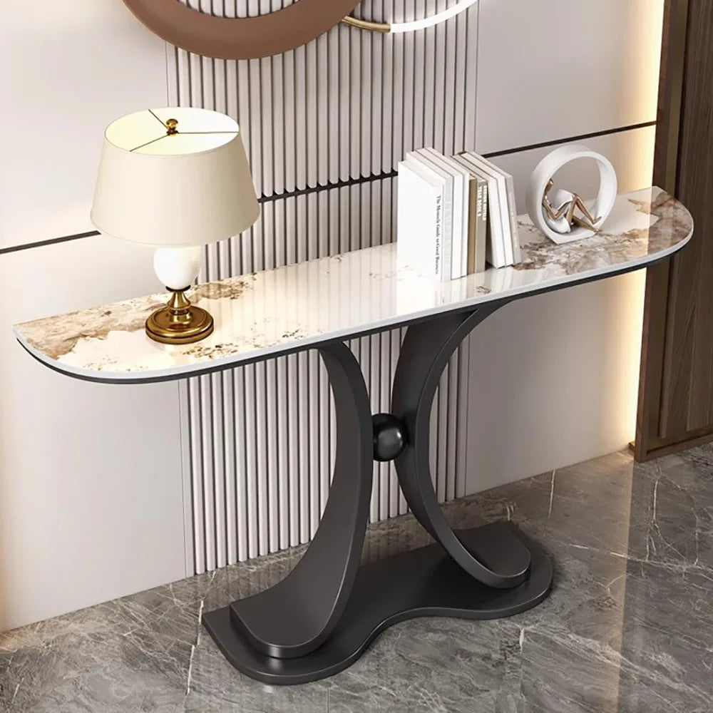 Hallway Lobby Marble Console Table