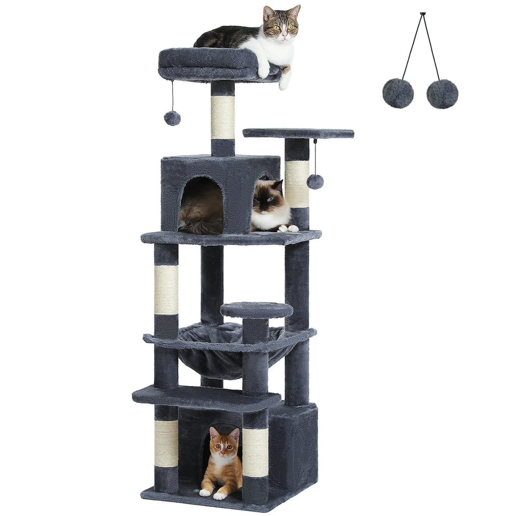 Large Cat Tree and Tower for Indoor Cats