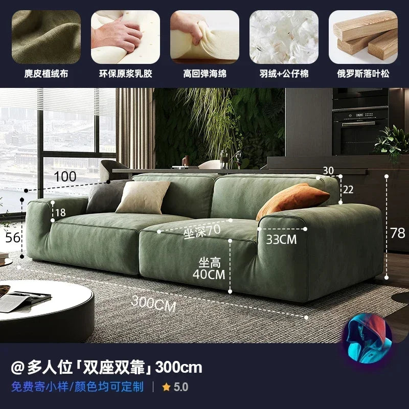 Fabric Corner Modular Living Room Sofas