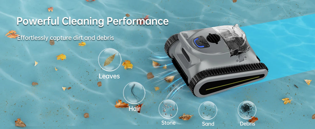 Cordless Robotic Cleaner, Inground Pools, Vacuum