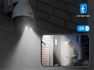 Solar Security Camera, WIFI, 2-Way Audio