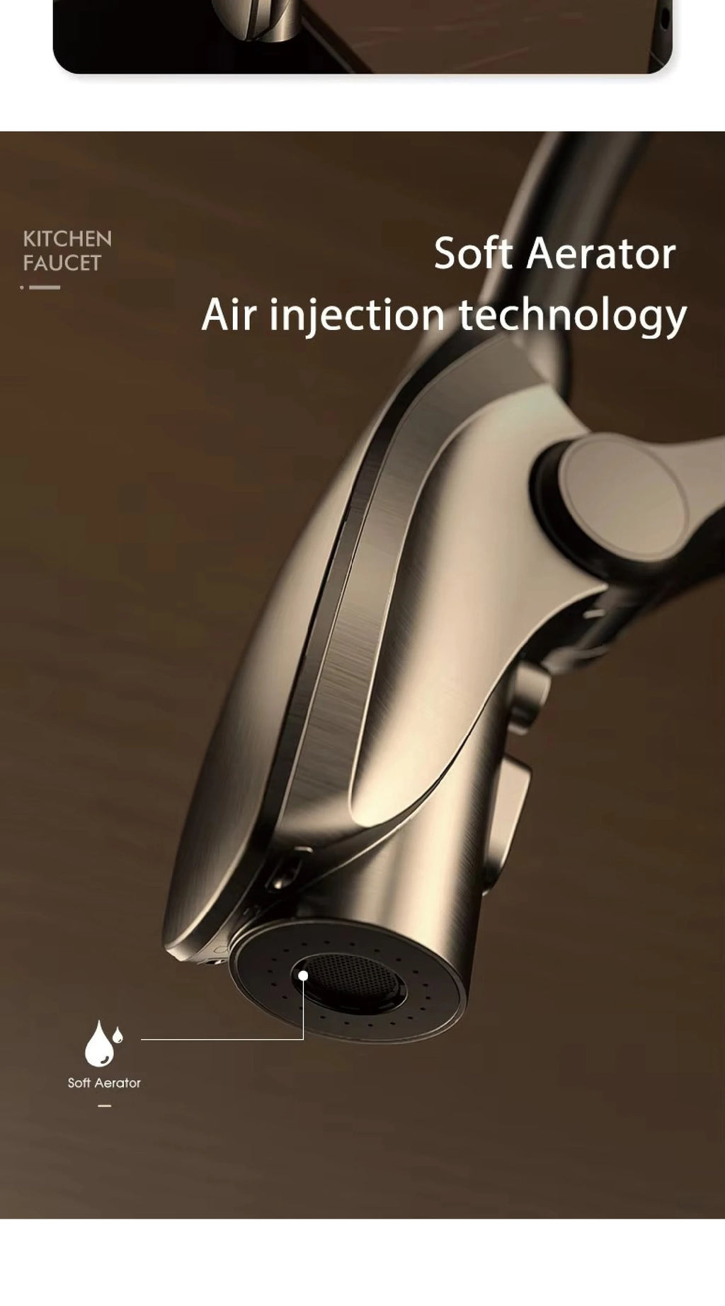 Kitchen Faucet, 3-Function Spray, Touchless, Multiple Finishes