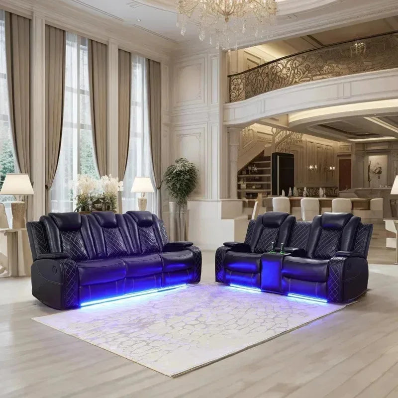 Recliner sofa, Power Recliner Set