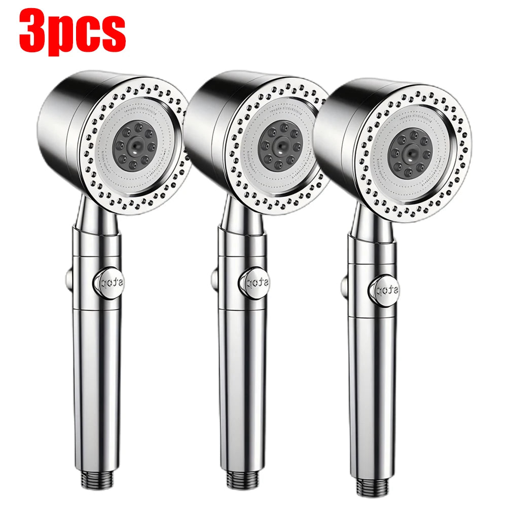 5 Modes Spray, Filter Shower Head, High Flow