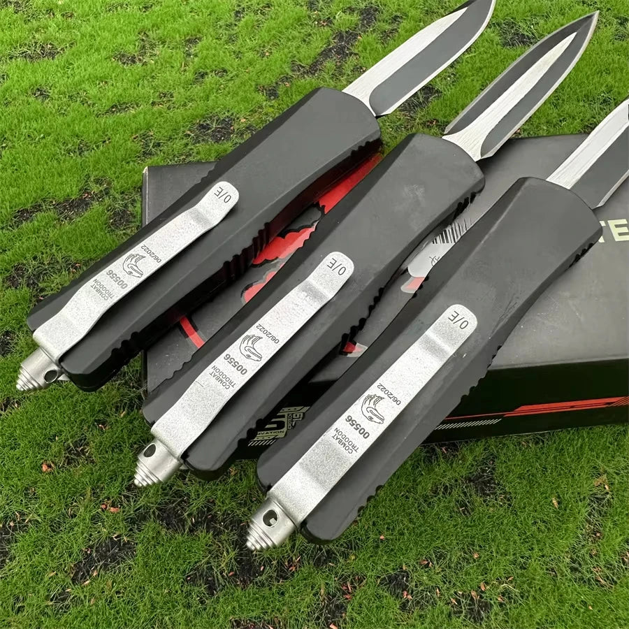 Folding Knife, Zinc Alloy Handle, 440C Blade