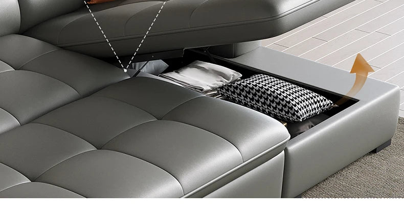 Fancy Sofas, Reclining Italian Sofa, Corner Storage