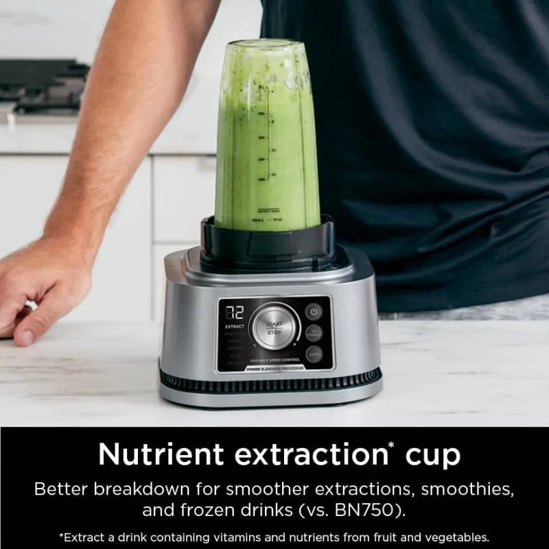 Ninja Blender For Kitchen, Food Processor Combo System