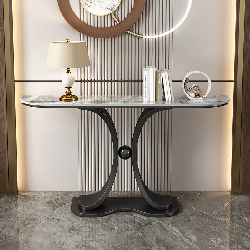 Hallway Lobby Marble Console Table