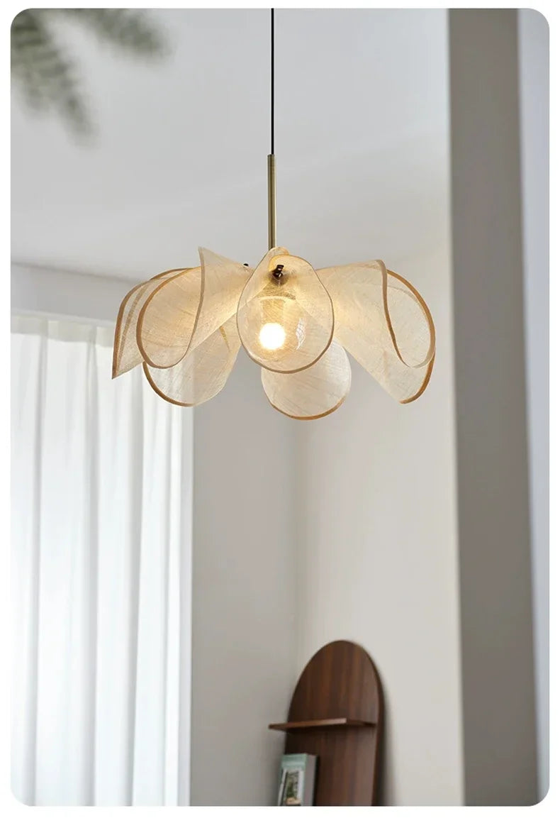 Fabric Ceiling Hanging Pendant Lamp