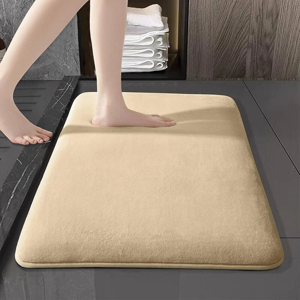super absorbent bath mat, anti slip, door mat