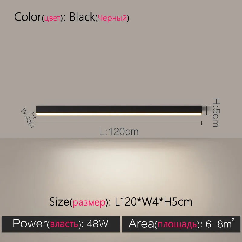 Living room, kitchen, led ceiling lamp,