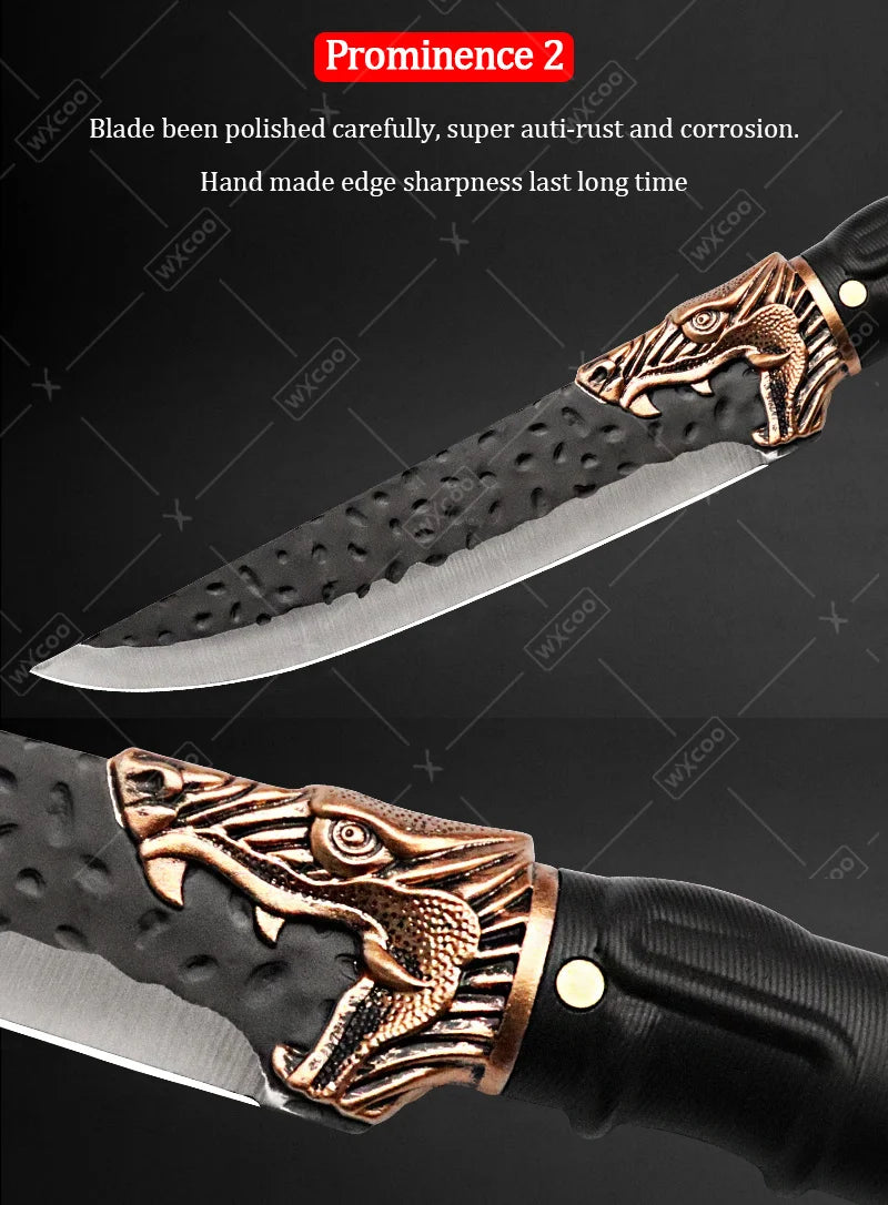 8PCS Professional Kitchen Chef Knife Set Stainless Steel