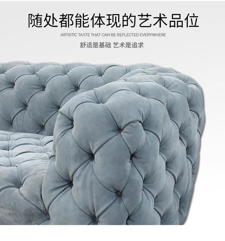 Simple Fancy Living Room Sofas, Large Gold