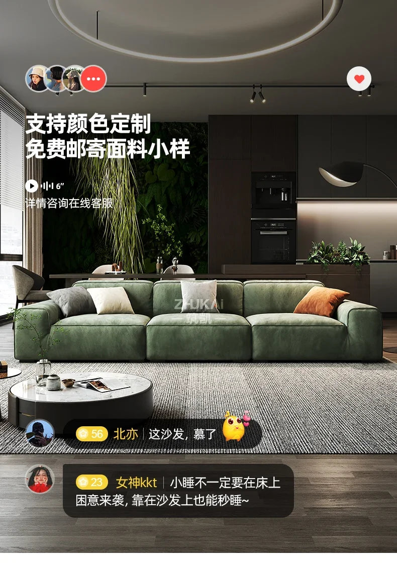 Fabric Corner Modular Living Room Sofas