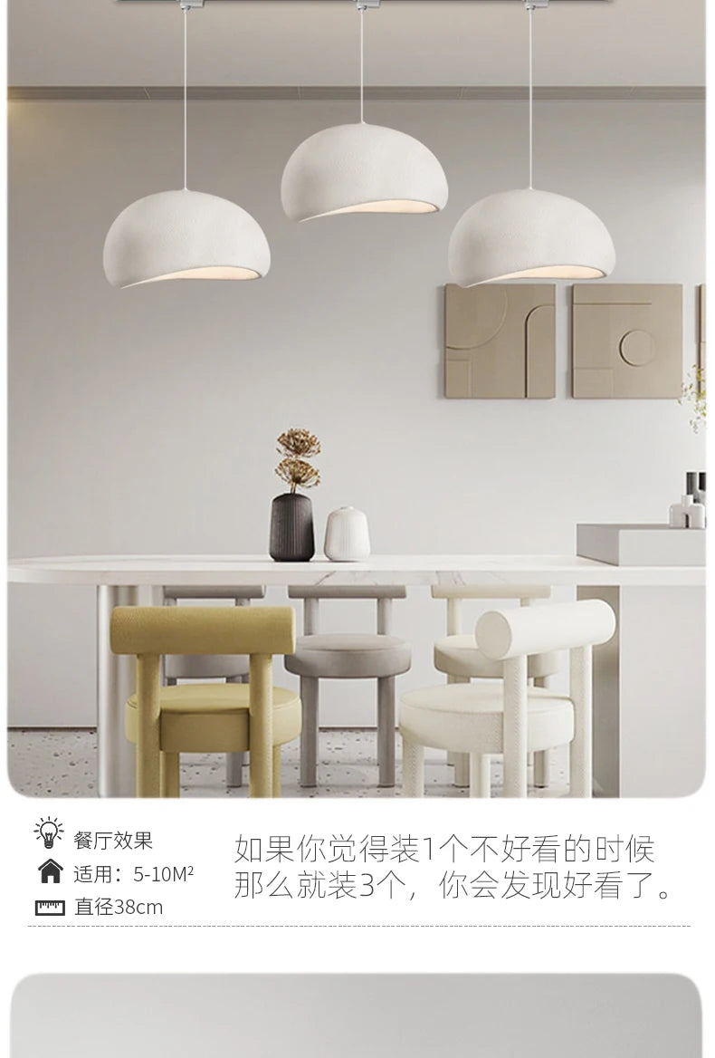 Handmade Indoor, LED Suspension Pendant Lamp