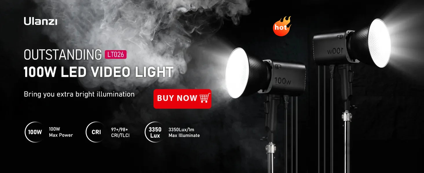 Camera Tripod, Bluetooth Remote, Double Cold Shoe Gimbal