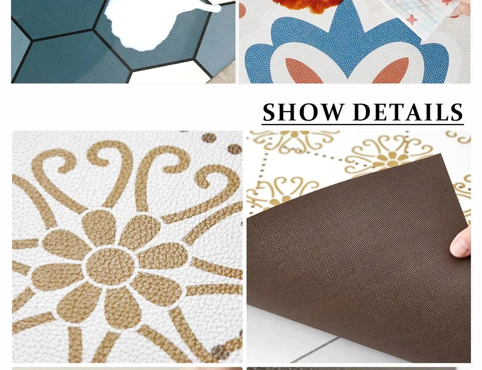 Waterproof Non-slip wood Grain Carpets