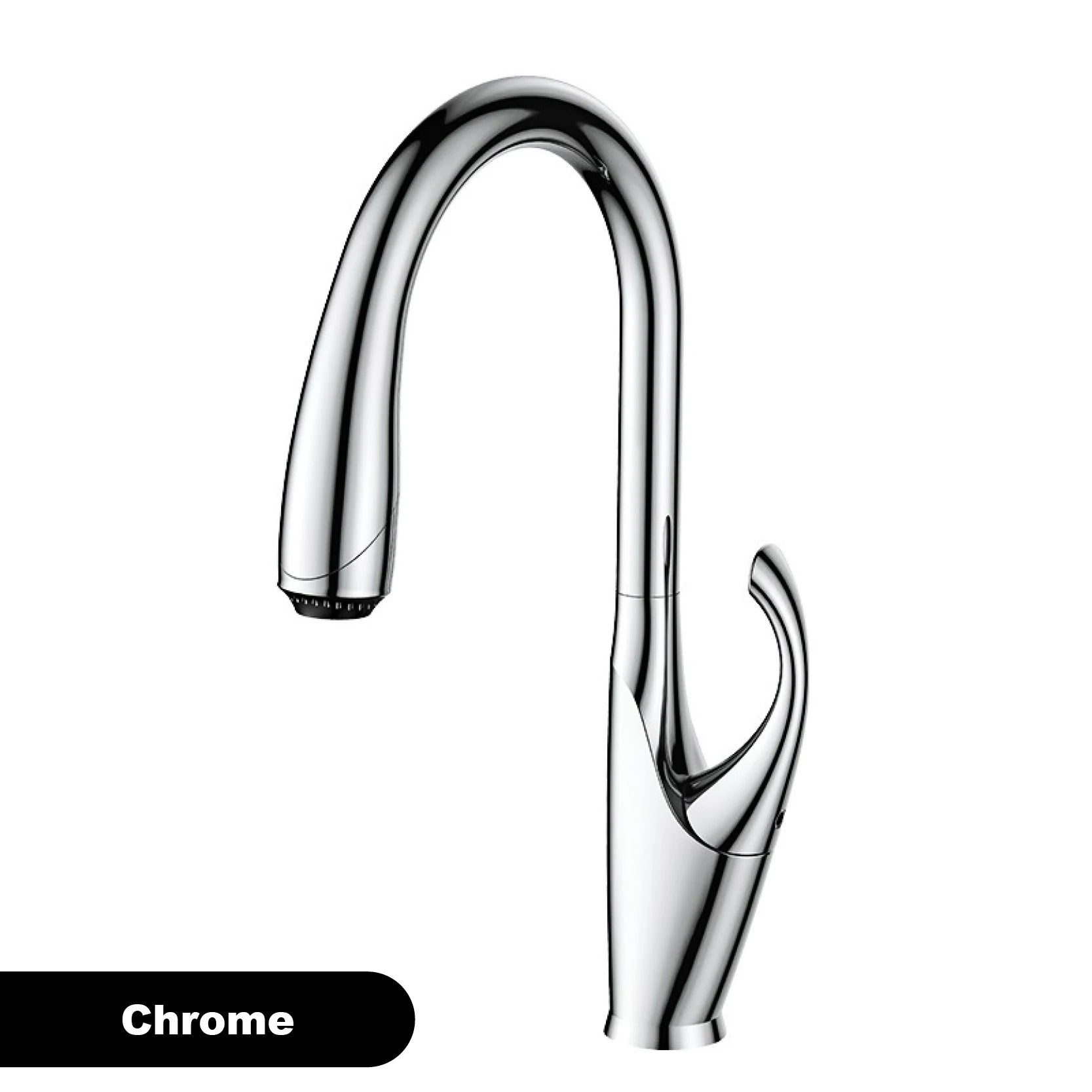 kitchen faucet, single handle, touch control, 3-function spray