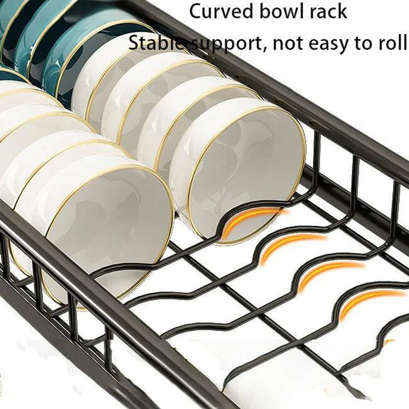 countertop cutlery, kitchen sink Drainage rack