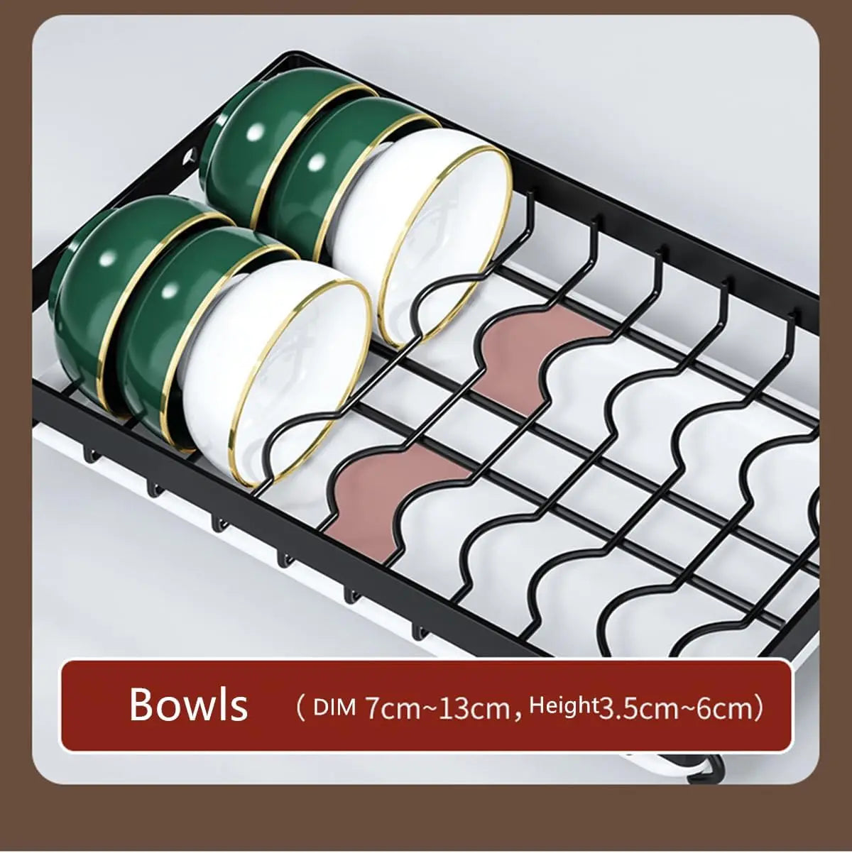Dish Rack, Kitchen Countertop Utensil Holder