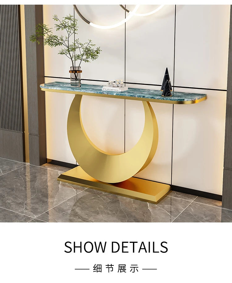 Modern Console Table Decor Hallway Luxury Design