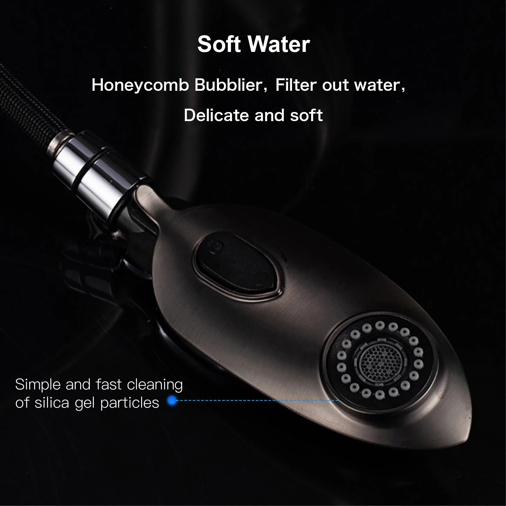 gold kitchen faucet, pull-out, 2 function Sprayer