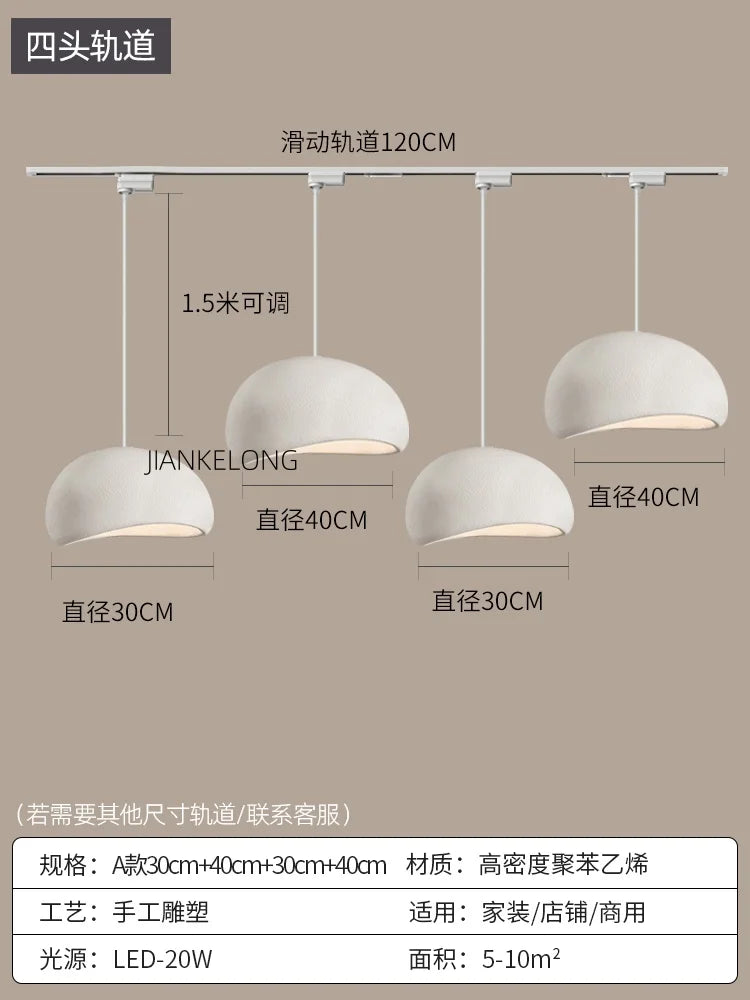 Handmade Indoor, LED Suspension Pendant Lamp