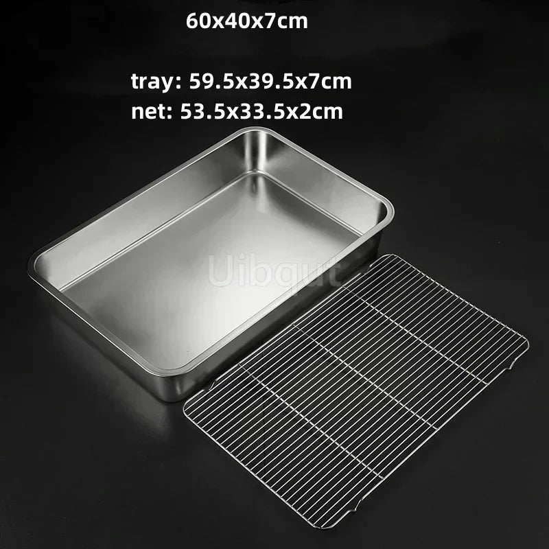 Stainless Steel Trays, Storage, Kitchen Containers, Lids