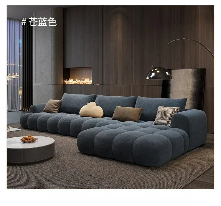 Brown Floor Recliner Sofa Bed