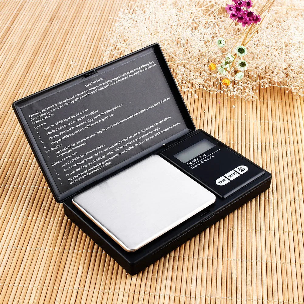 200g X 0.01g Portable Digital Scale