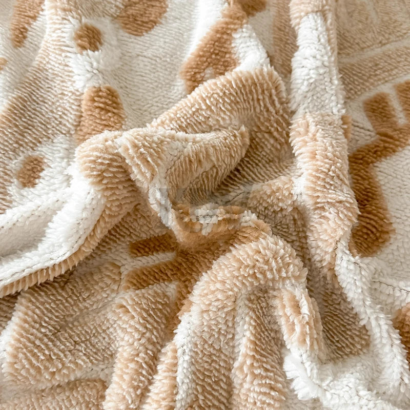 Fleece Blanket, Artificial Wool, Various Colors, Sizes