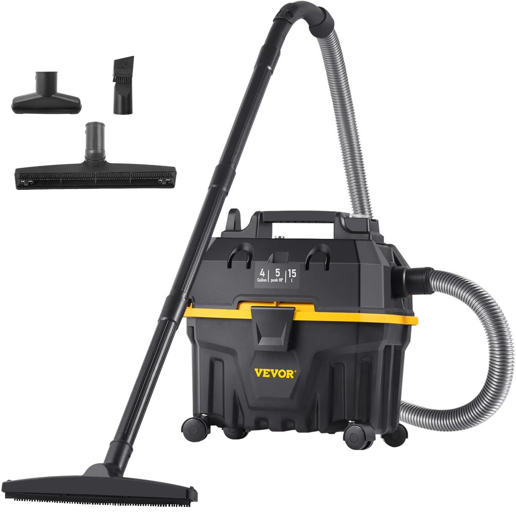 Portable Wet, Dry Vacuum Cleaner, 15L, 1200W