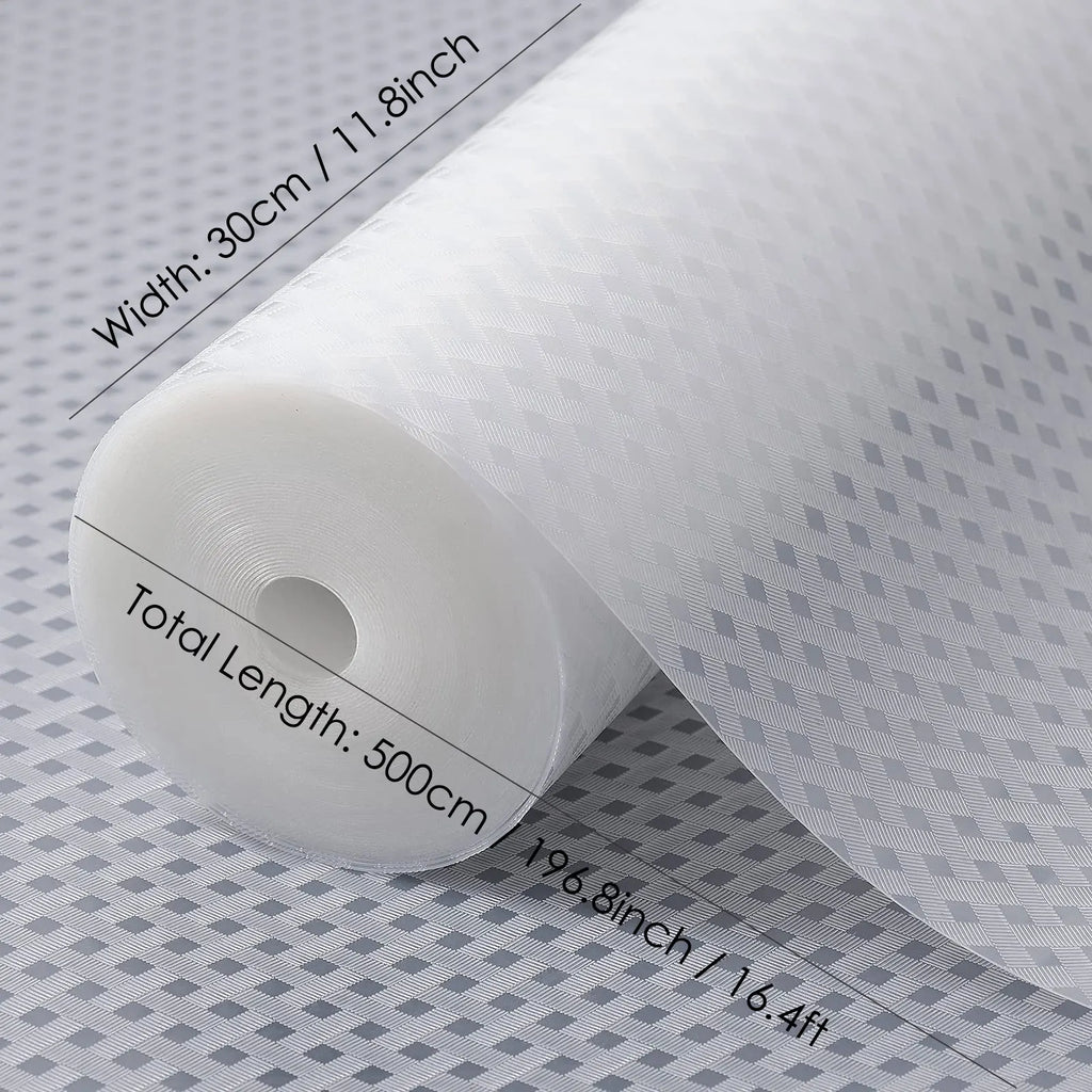 Drawer and Shelf Liner, Non-Adhesive Non-Slip Waterproof
