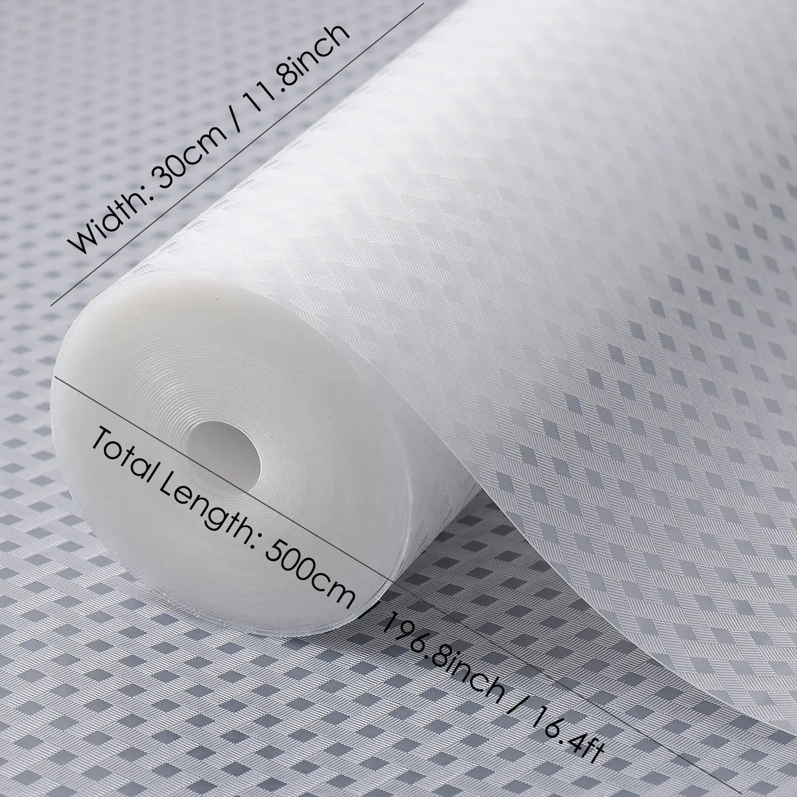 Drawer and Shelf Liner, Non-Adhesive Non-Slip Waterproof
