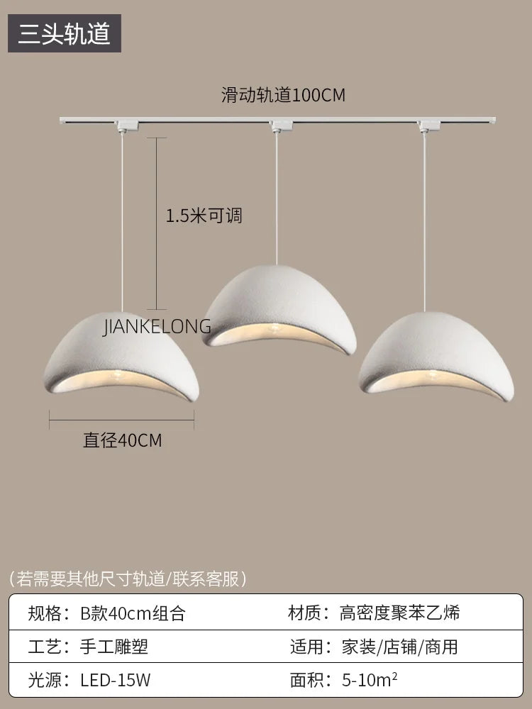 Handmade Indoor, LED Suspension Pendant Lamp